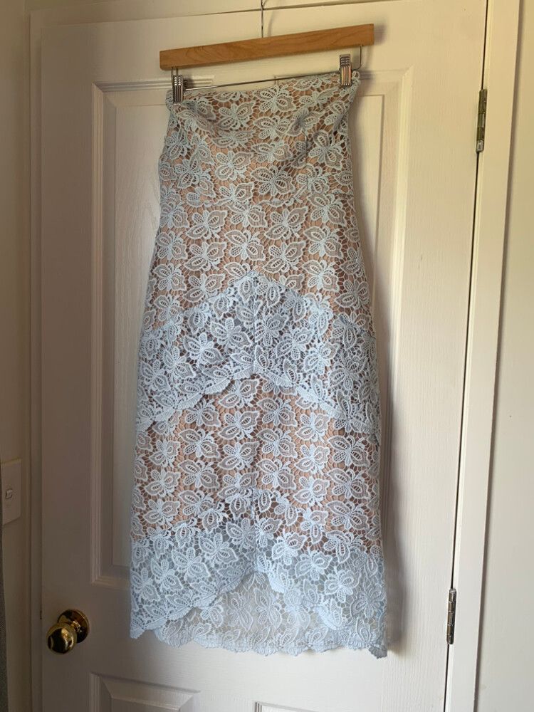 Cooper St - Cooper St Blue Lace Dress on Designer Wardrobe