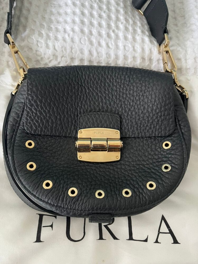 Furla Black Crossbody Bag