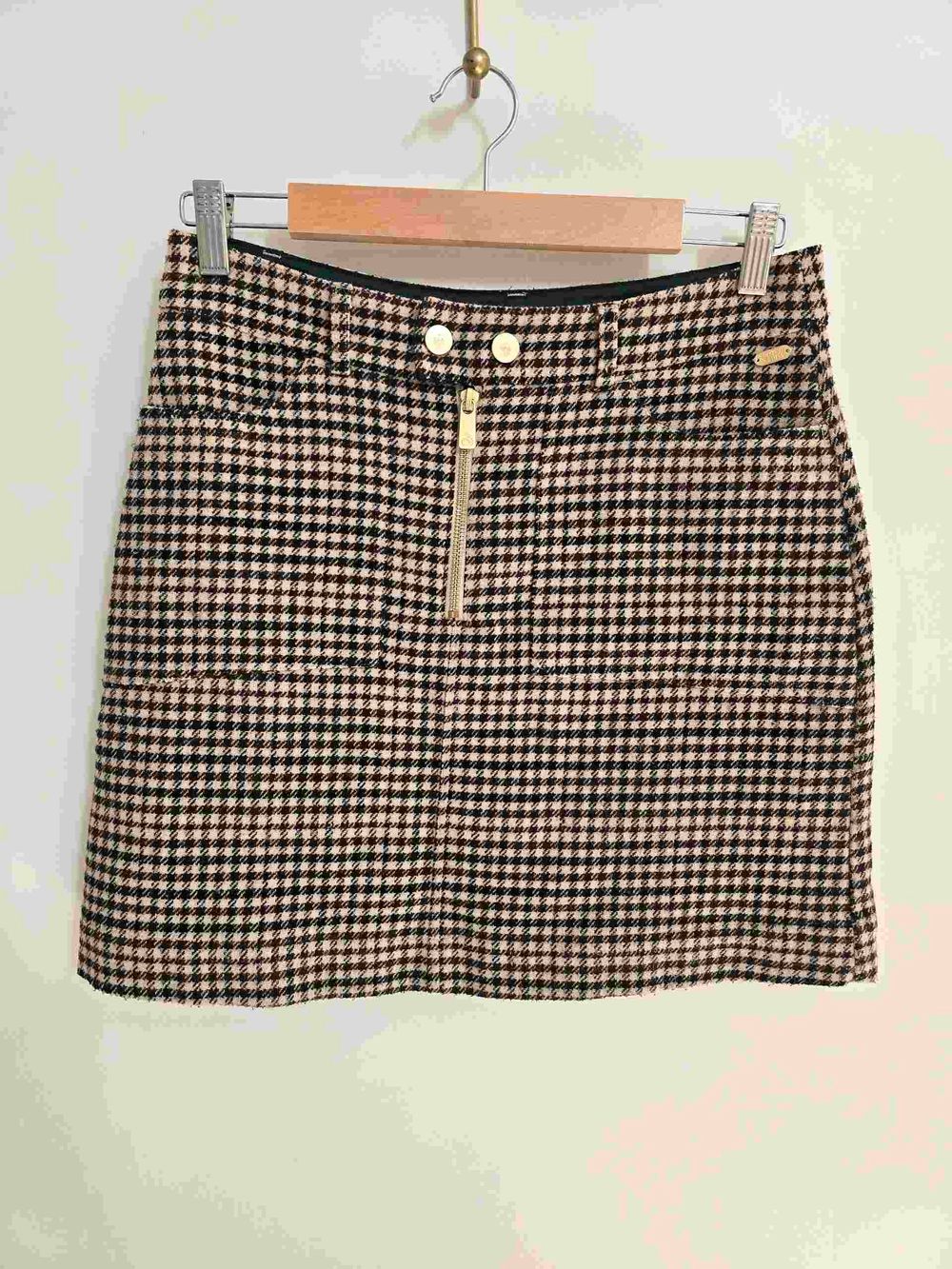 Scotch & Soda Check Skirt