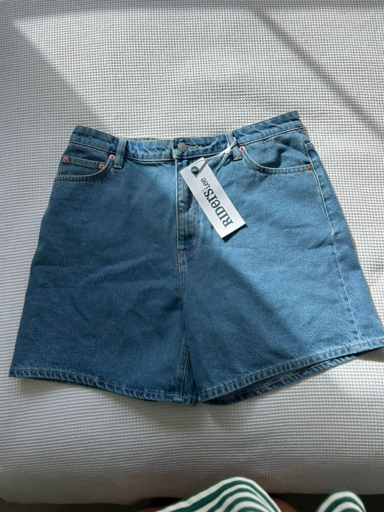 Lee High Rise Denim Shorts