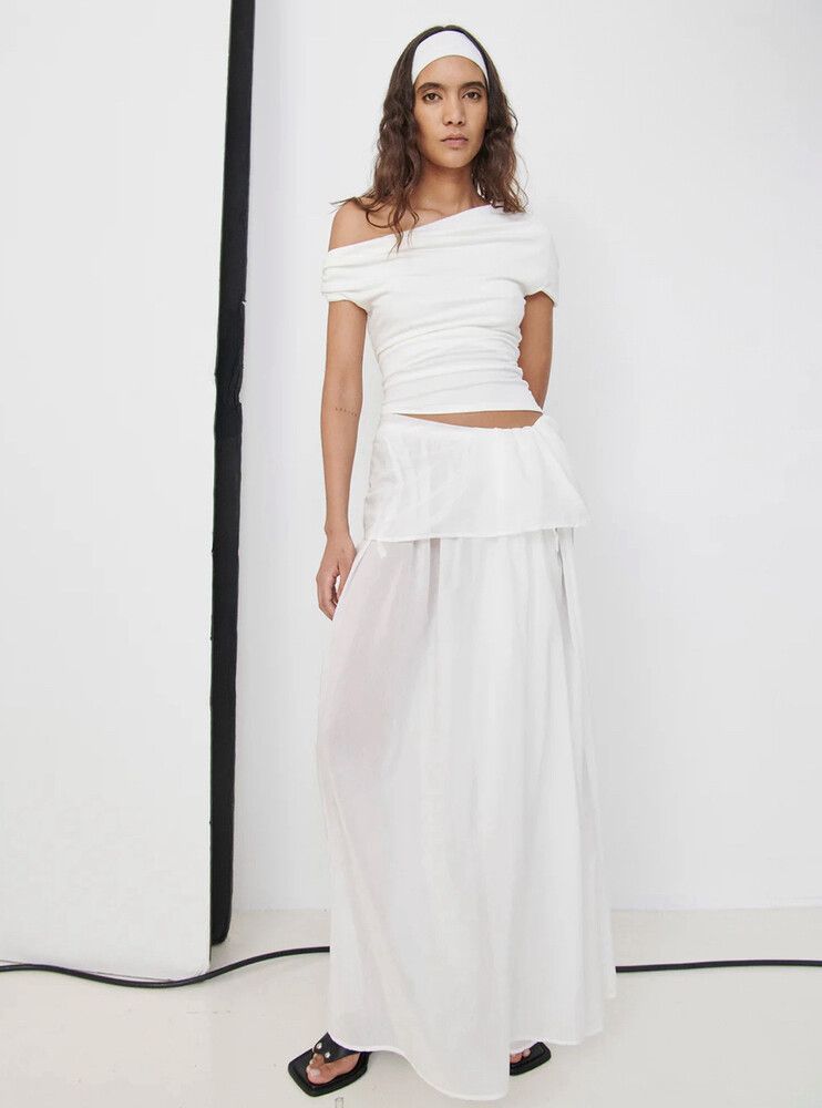 Elemental Silk Voile Skirt