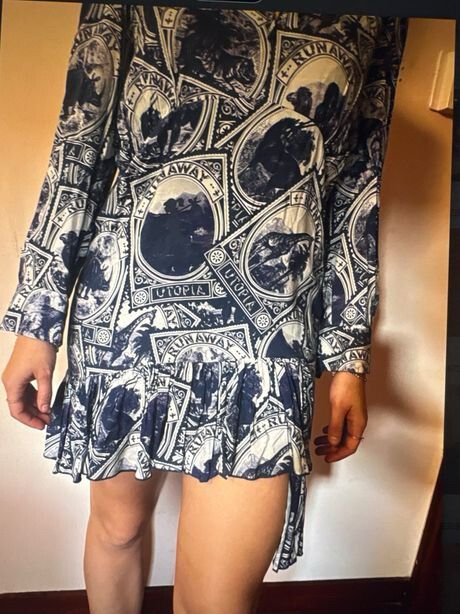 Karen Walker Party Dress Blue