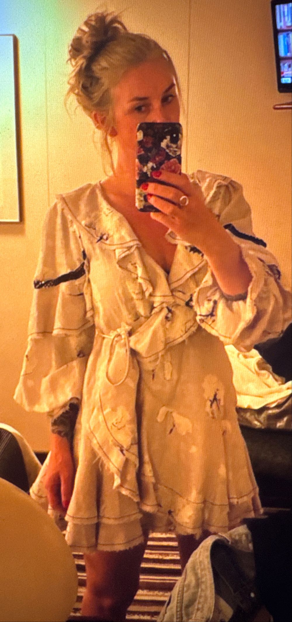 Fiona Mini Wrap Dress