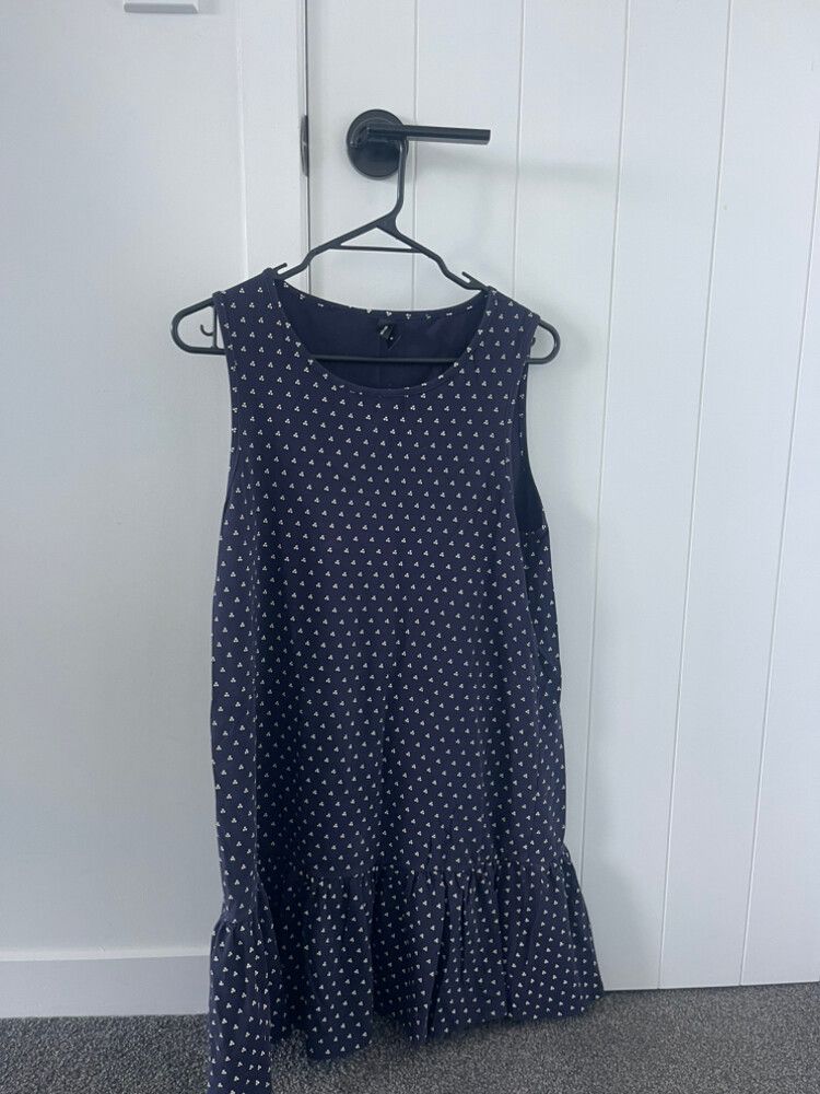 Navy Huffer Dress
