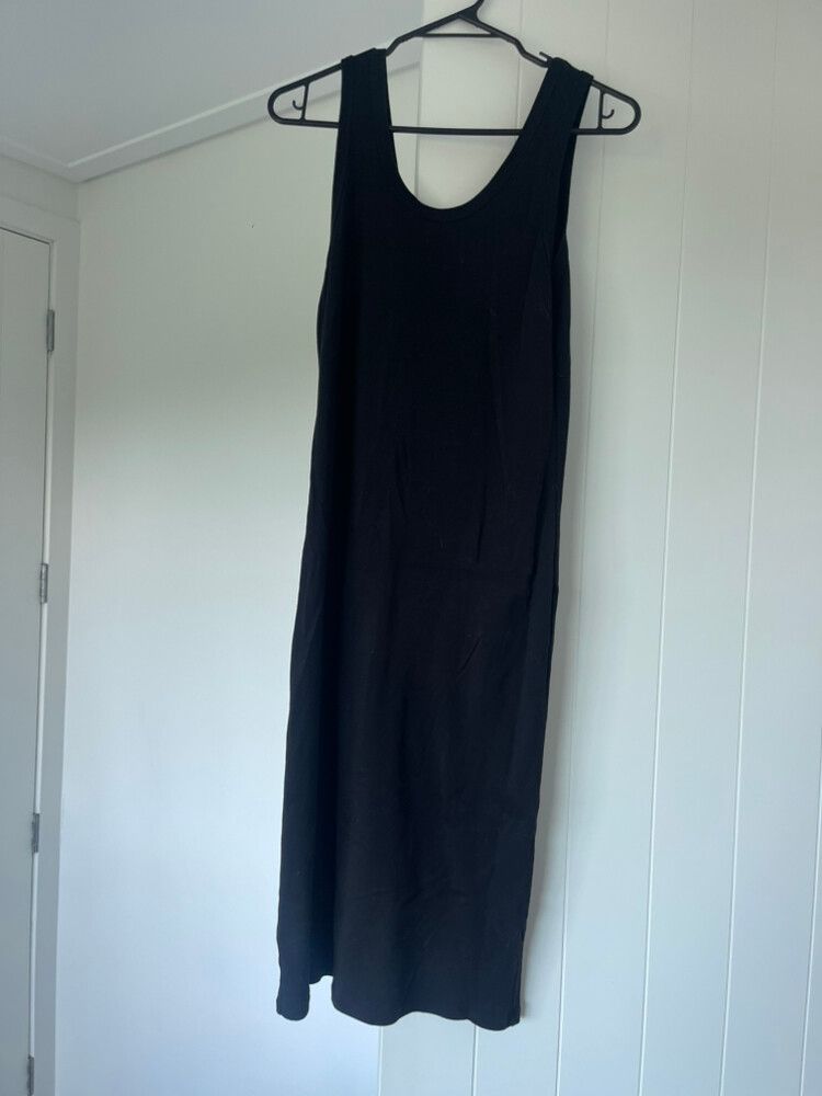 Assembly Label Black Dress