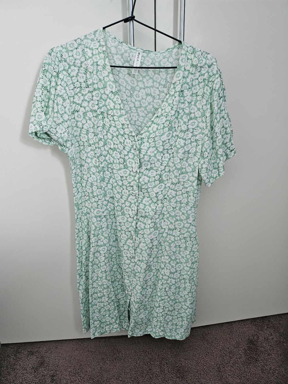 Mini dress green