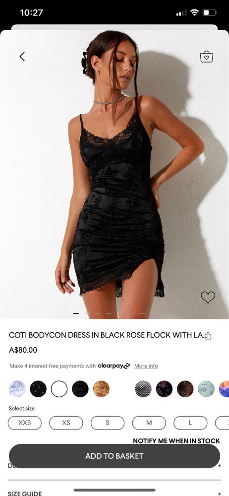 Motel Rocks - Motel Rocks Cute Satin Mini on Designer Wardrobe