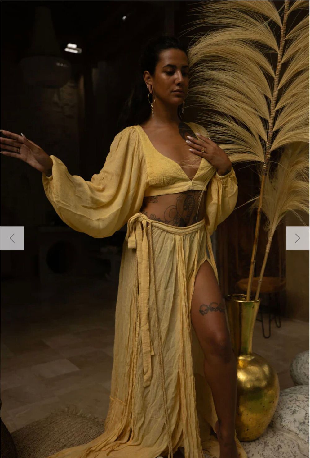 Bird of Paradise Inika Skirt - Honey (Medium)