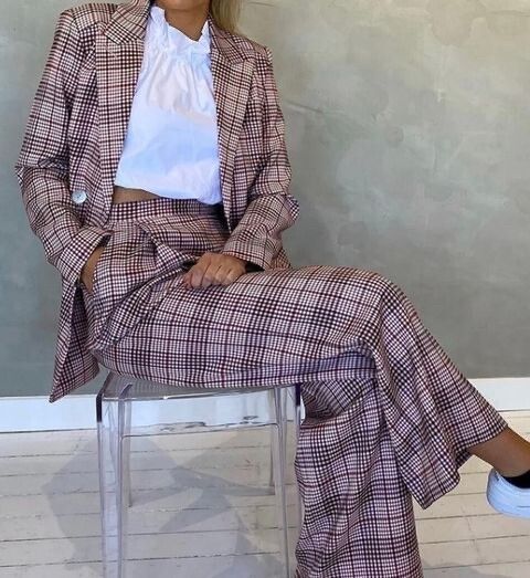 Ruby Matilda Plaid Blazer