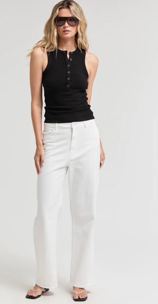 Superette White Jeans