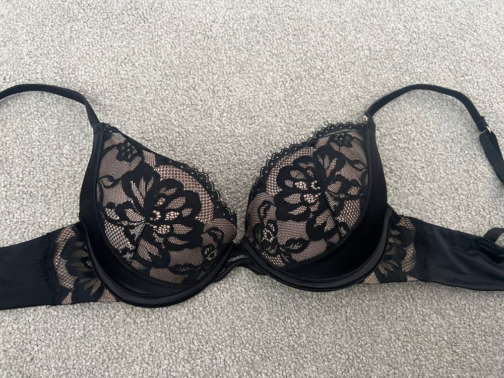 Black Lace Push-up Bra