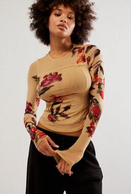 Free People Betty's Garden Top