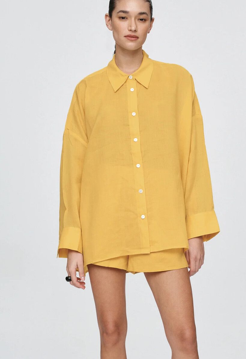 Marle Edie Shirt in Marigold