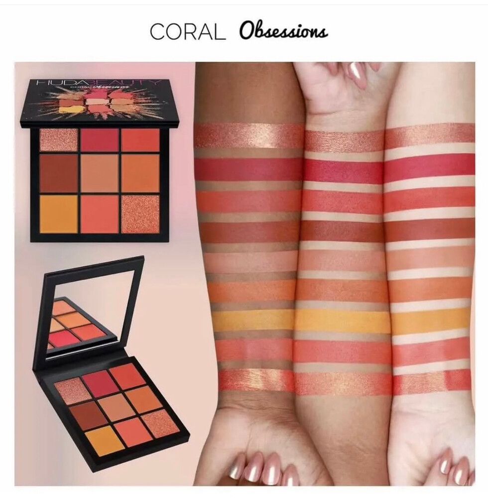 Huda Beauty Coral Obsessions