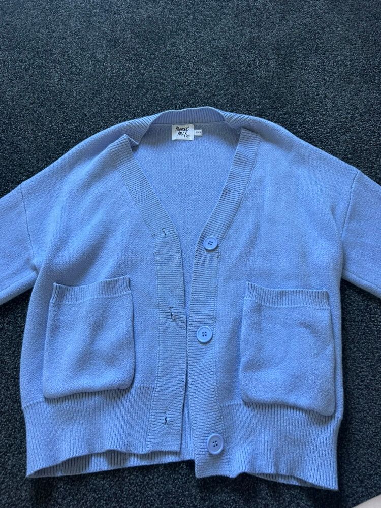 Princess Polly Blue Cardigan