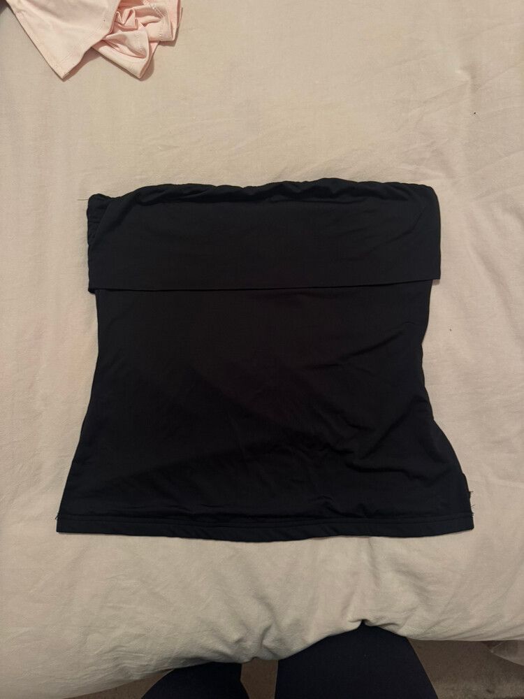 Princess Polly Black Strapless Top