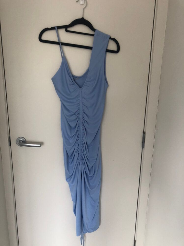 blue dress for baby girl Zara Blue Corset Stitch Mini Dress Size Small – Ernest Grace