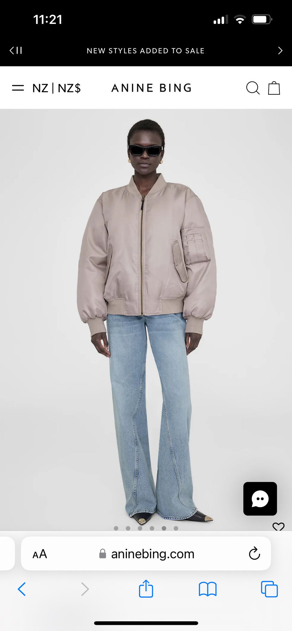 Anine Bing bomber Jacket
