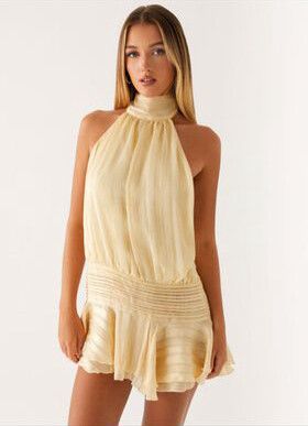 Willow Chiffon Mini Dress