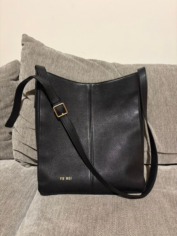 Yu Mei Black Leather OG ‘Jane’ Bag