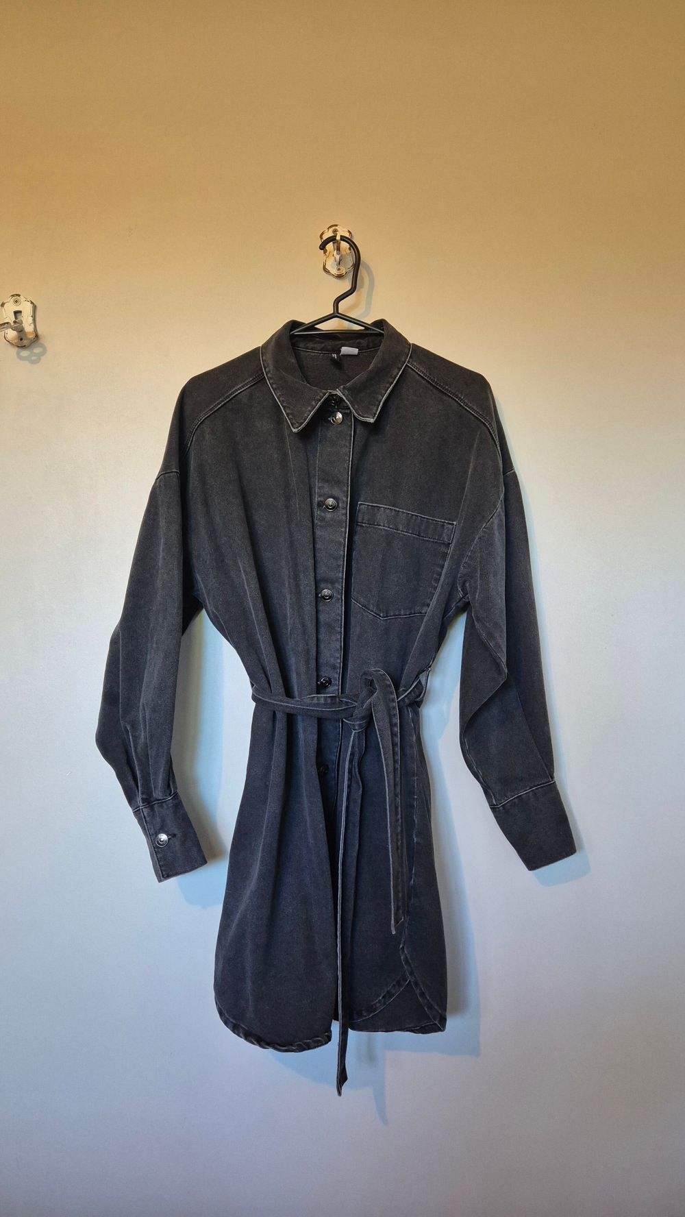 Black Denim Dress