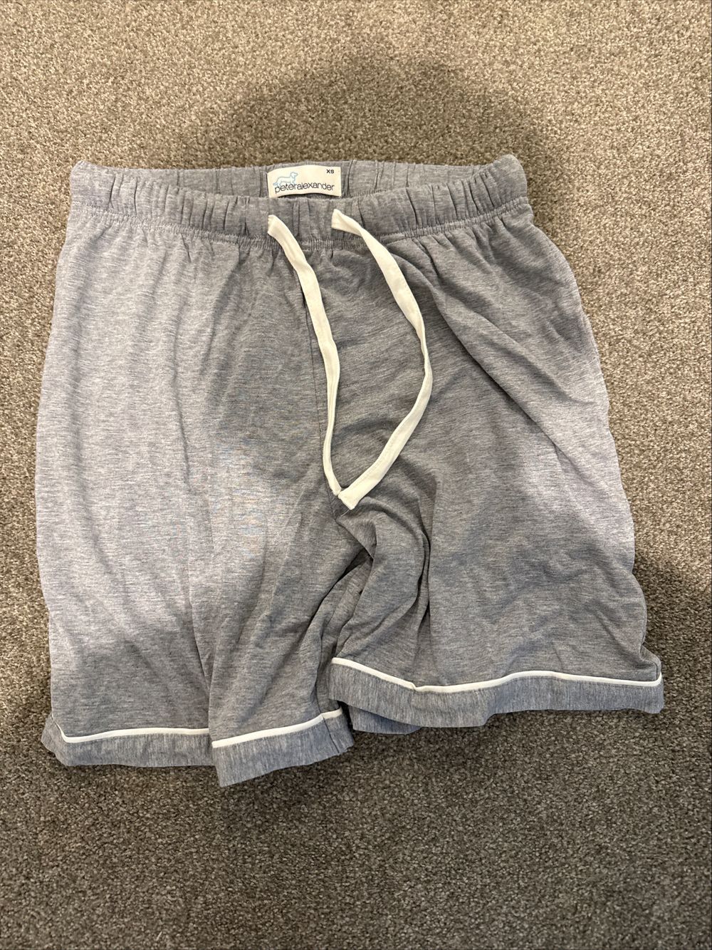 Peter Alexander Grey Shorts