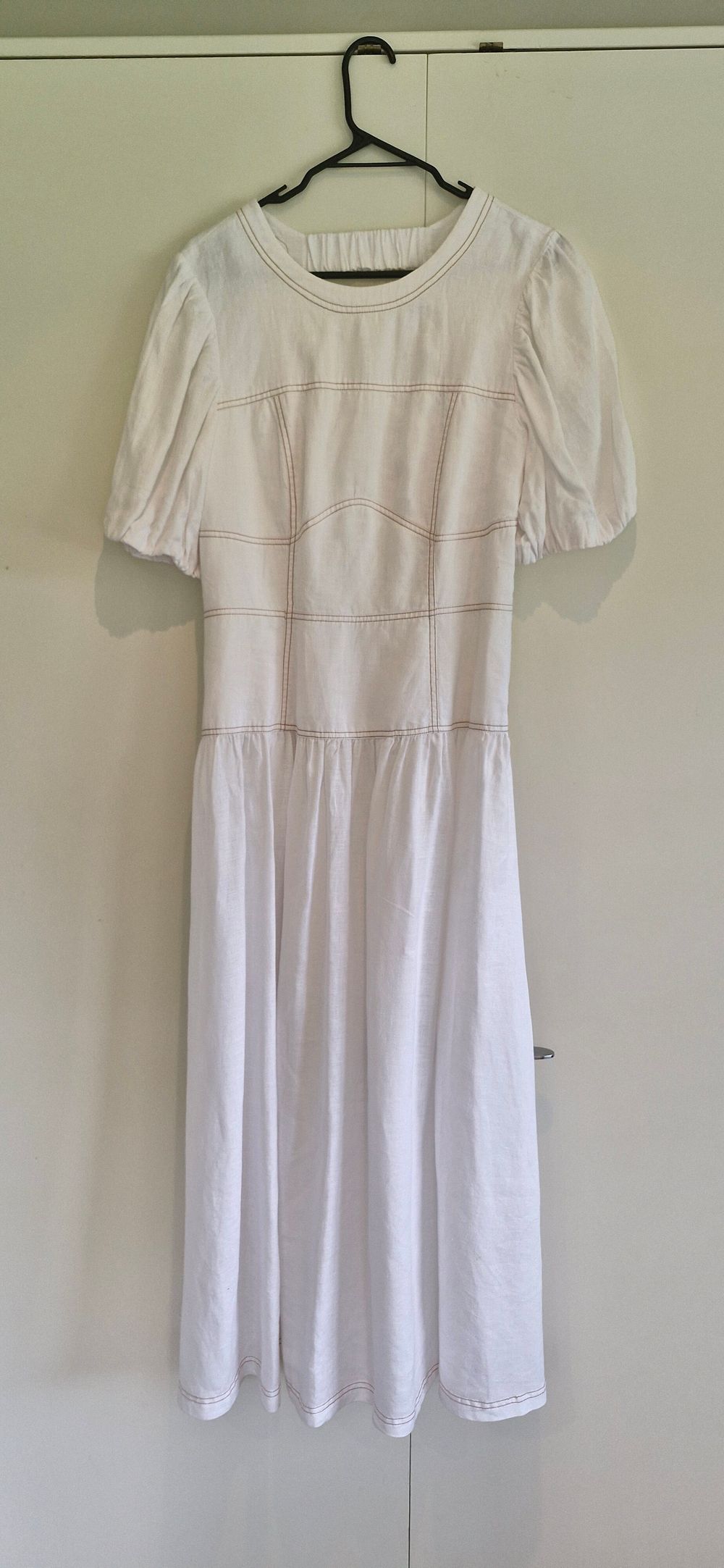 jag linen dress Linen Blend One Shoulder Mini Dress | Jag
