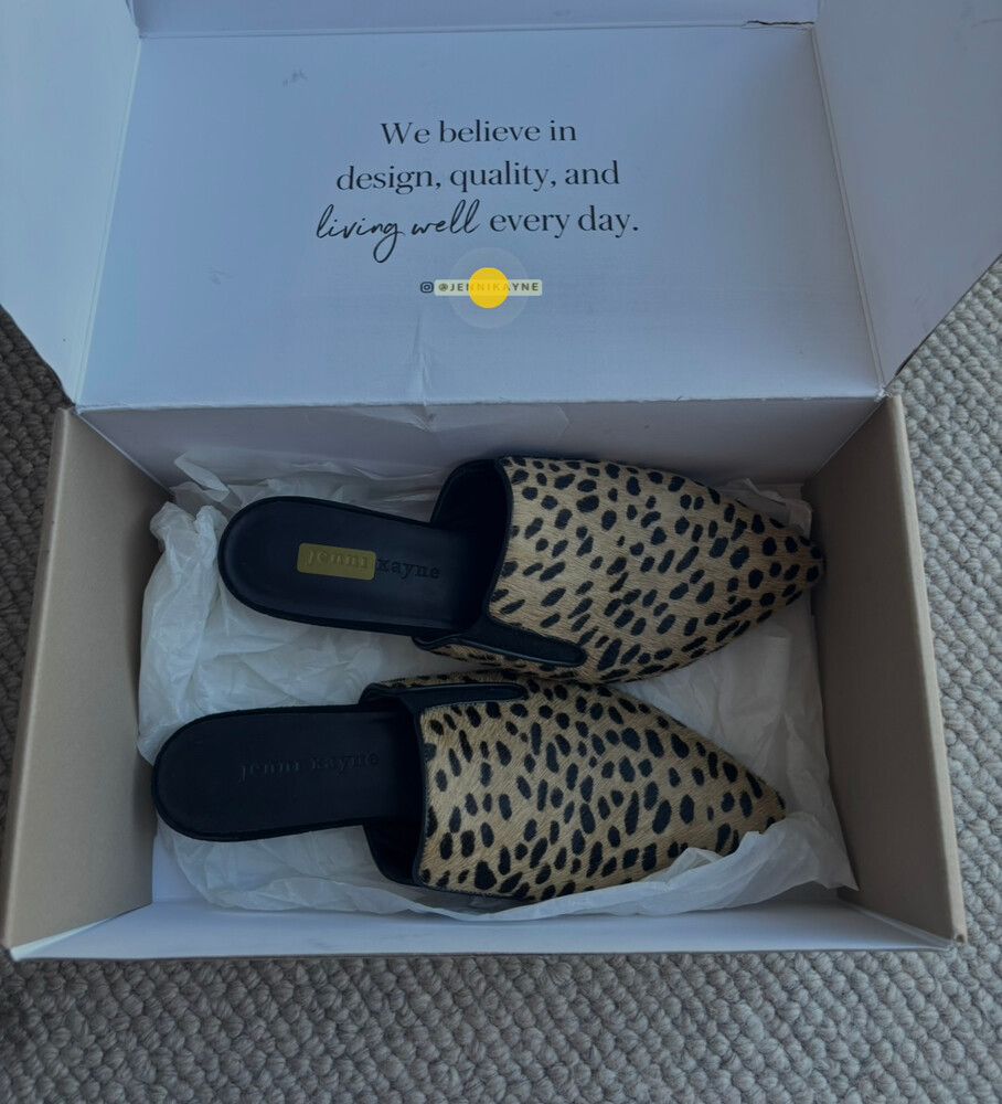 Jenni Kayne iconic Spotted Mules 38