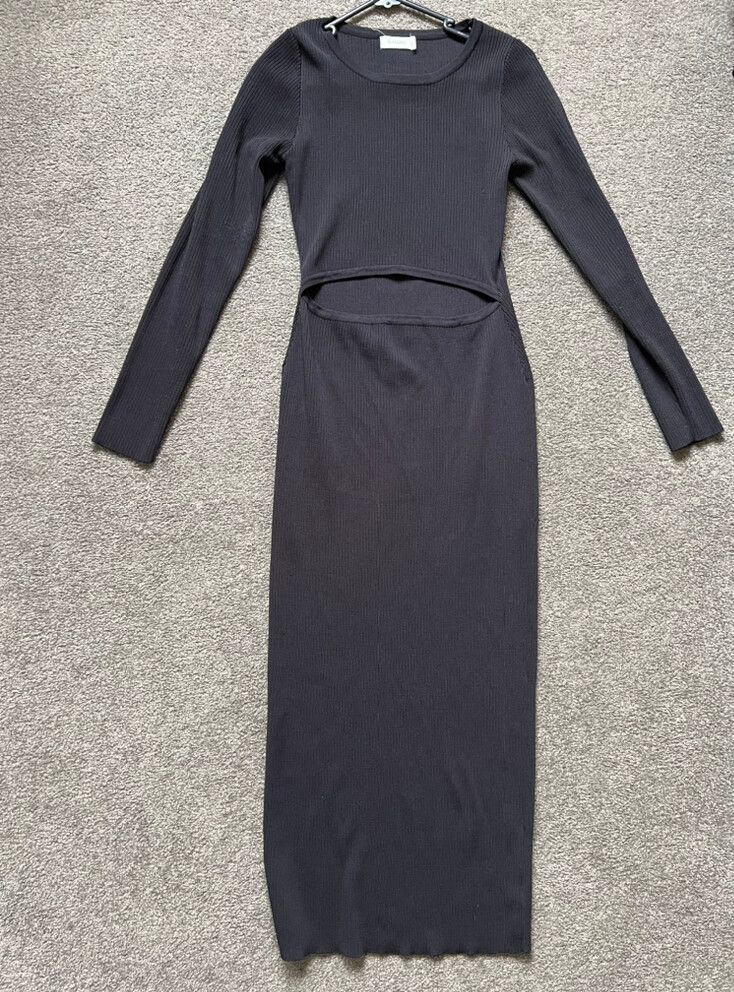 Glassons - Black Dress With Under Boob Cut on Designer Wardrobe