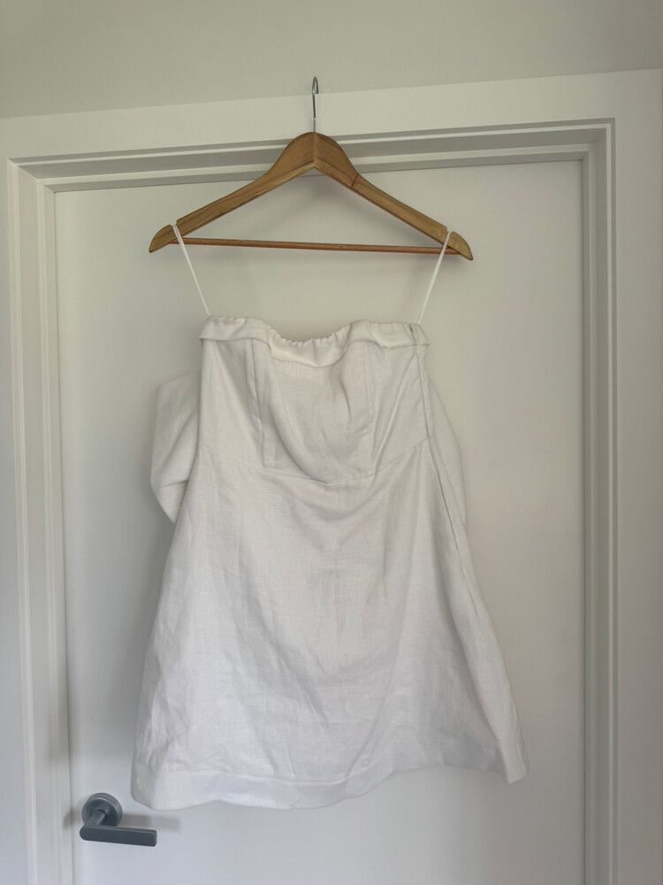 chinese dress ladies Aisle Linen Bow Dress  Your Designer Rentals