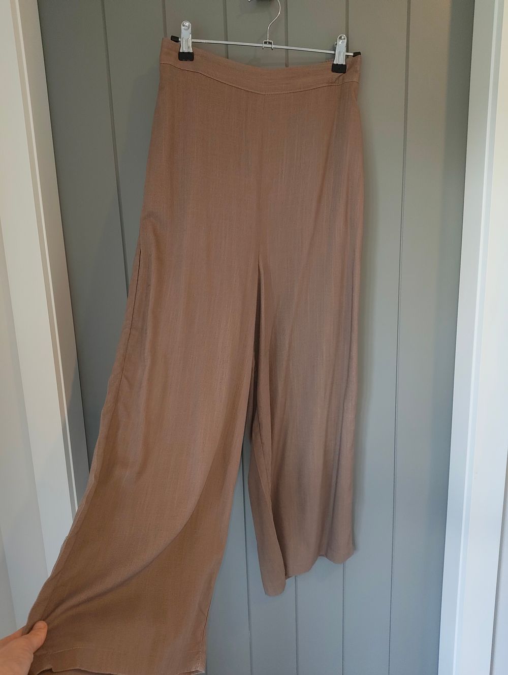 Linen culottes 3/4 length