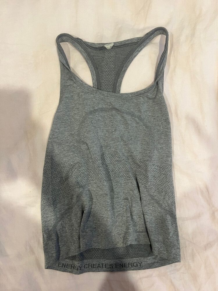 Lululemon Grey Racerback Tank Top