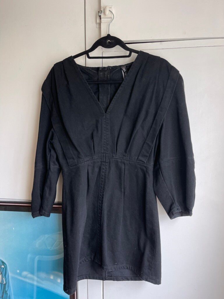 princess polly baby blue dress Spring Fashion Finds at Zara: Denim Dress Edition