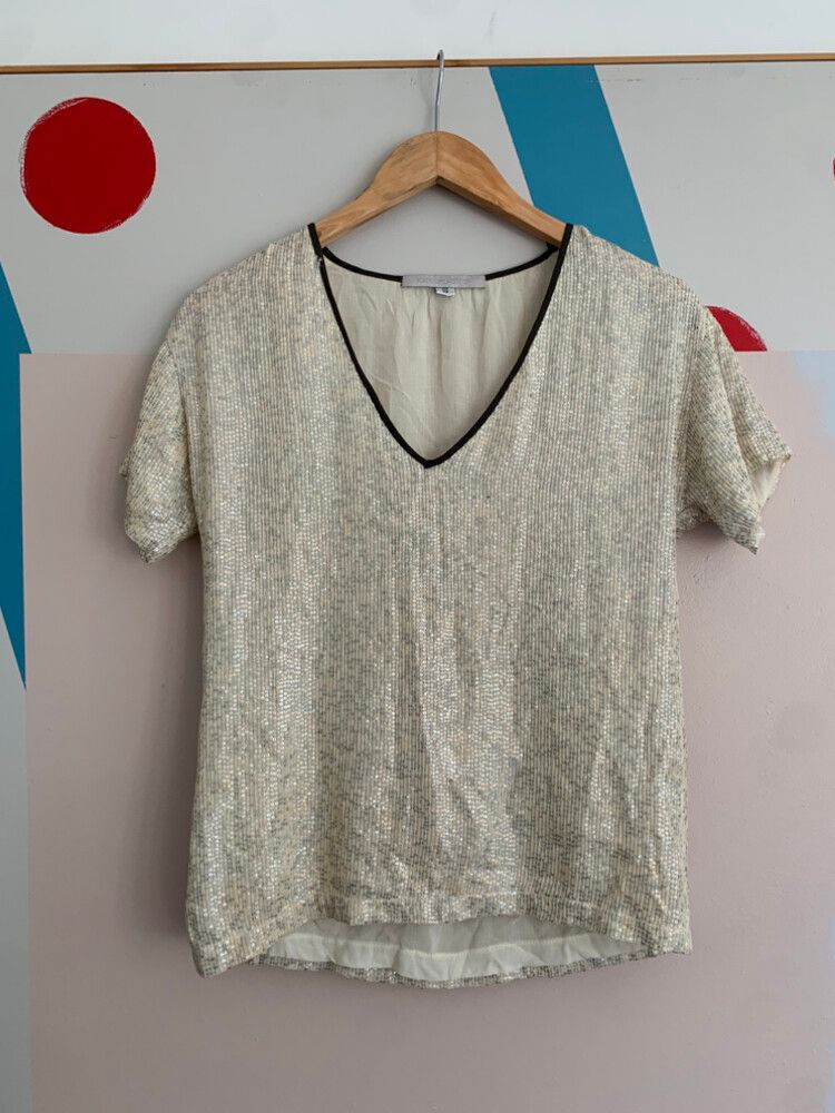 sequin top