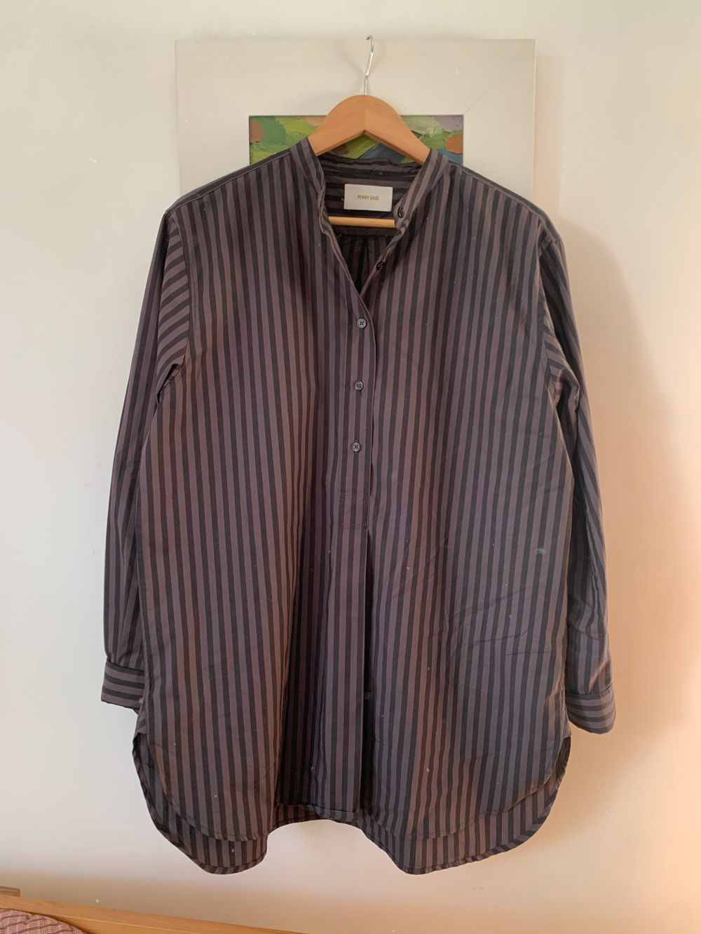 striped cotton Mason shirt