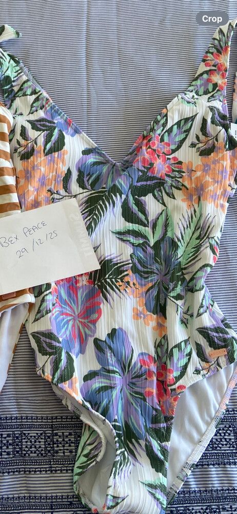 Roxy Floral One Piece Swimsuit