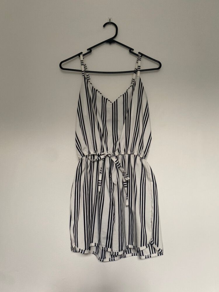 Striped Playsuit
