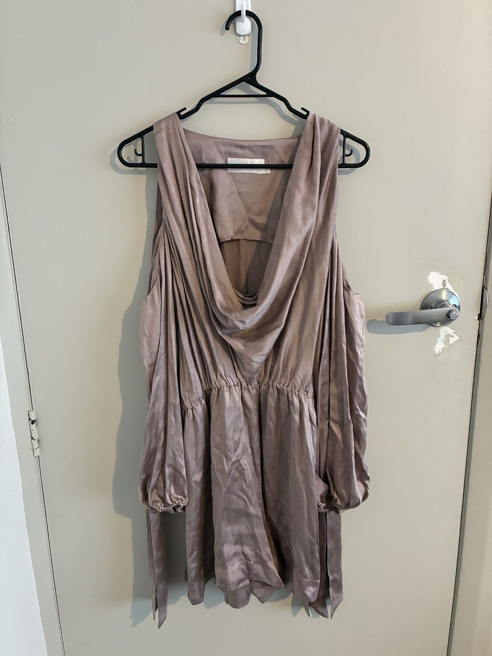 a pure silk playsuit from Zimmermann, in a size 2