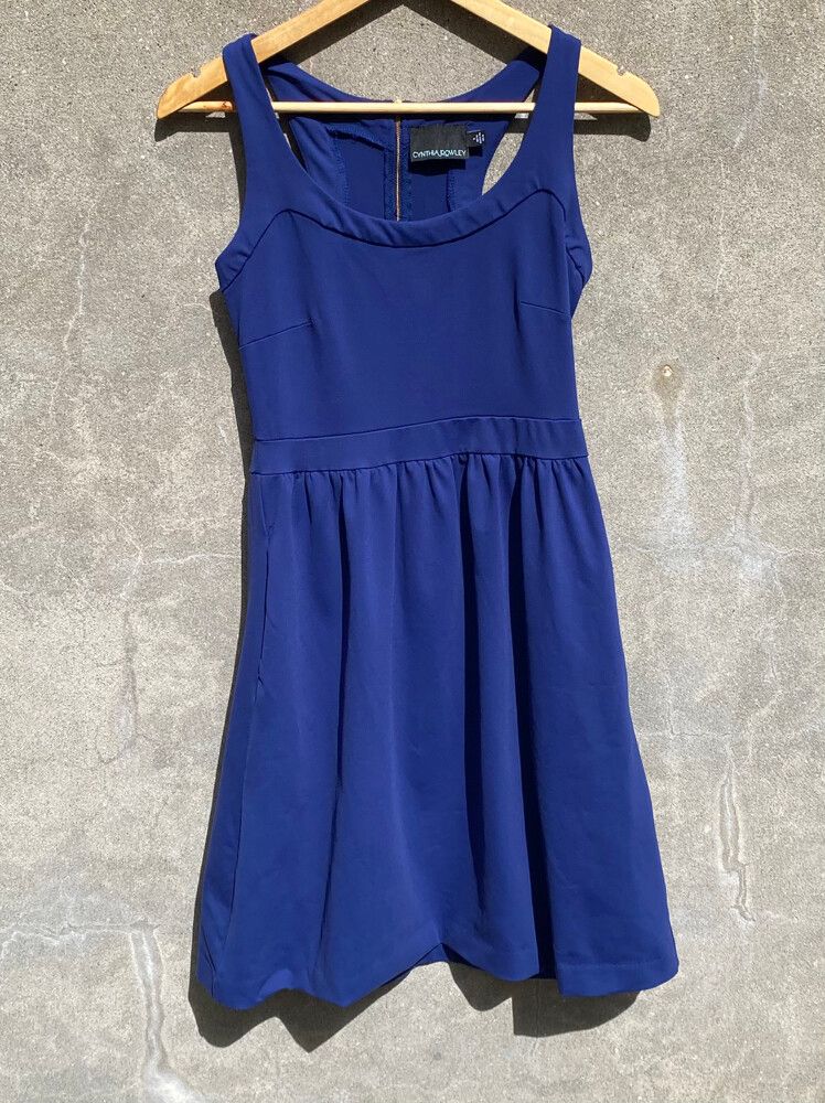 cynthia rowley blue dress Garbo Silky Lace Dress