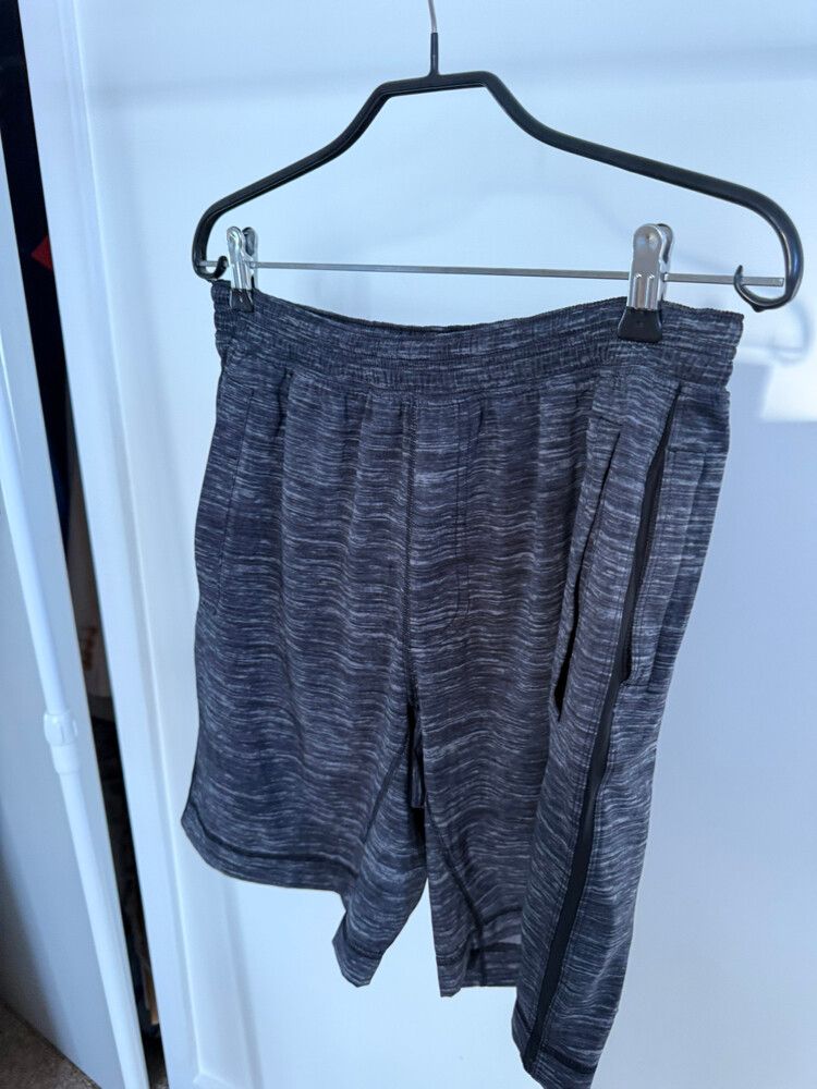 Lululemon Grey Marle Activewear Shorts