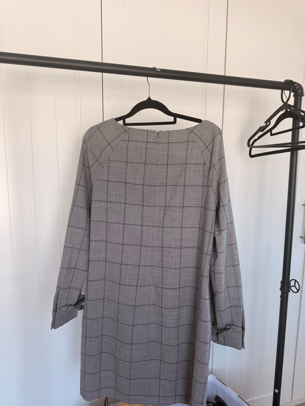 banana republic grey wool dress cowgirl_bodysuit