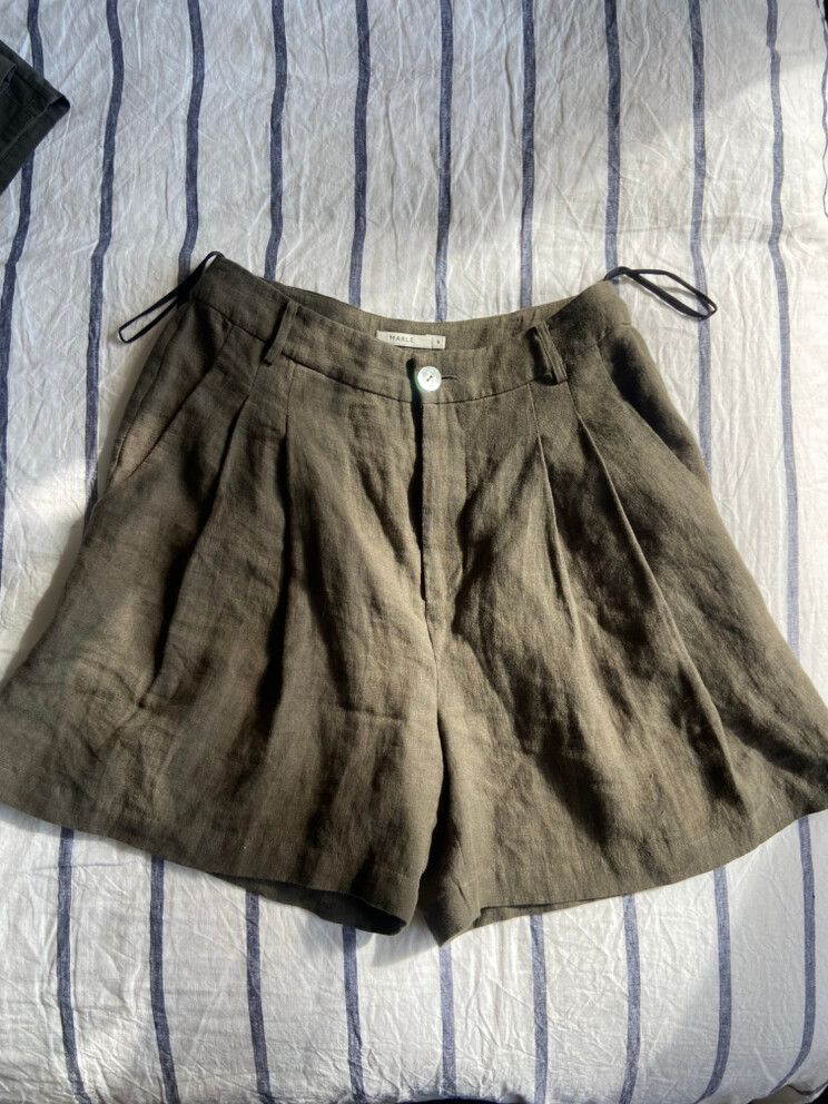 marle linen ramona short