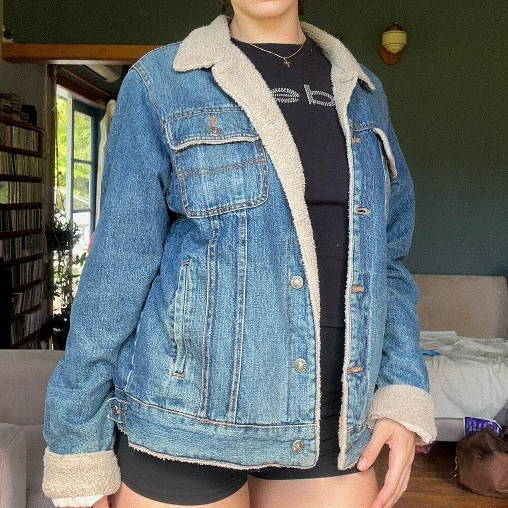 Teddy Lined Denim Jacket