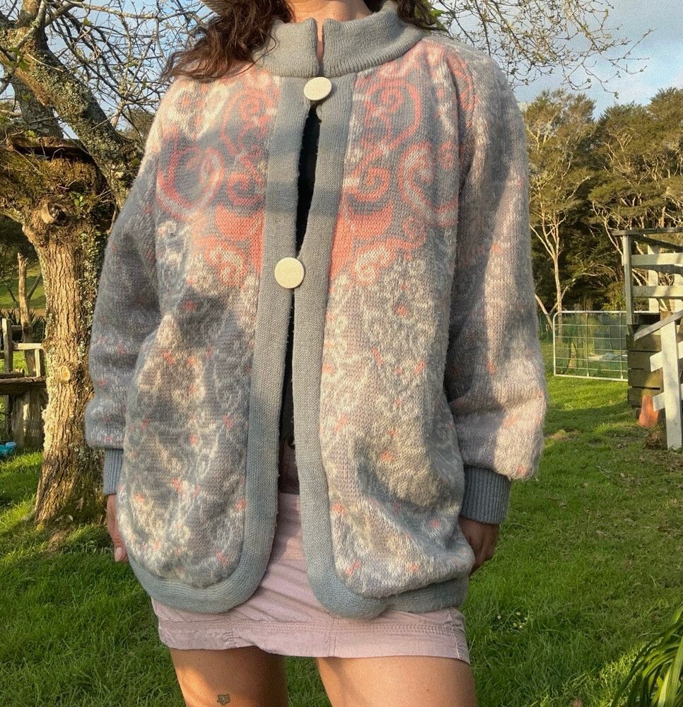 Vintage Knit Coat