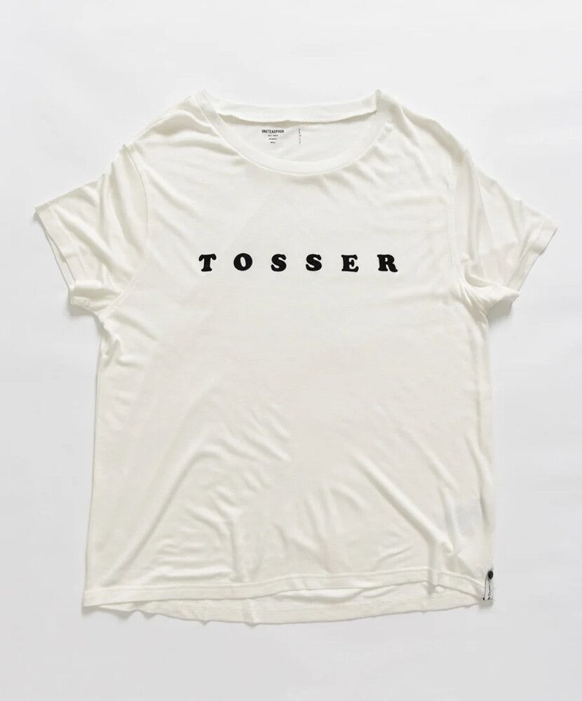 100% bamboo “tosser” tee