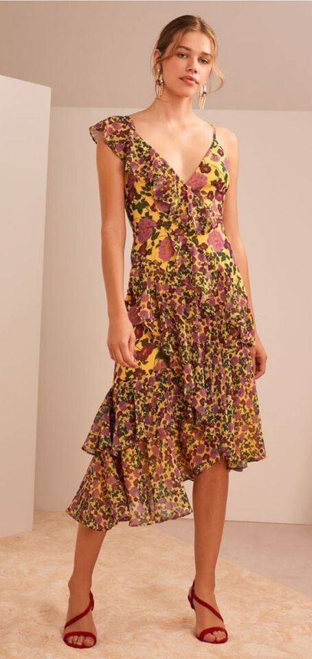 Making Waves Dress - Yellow