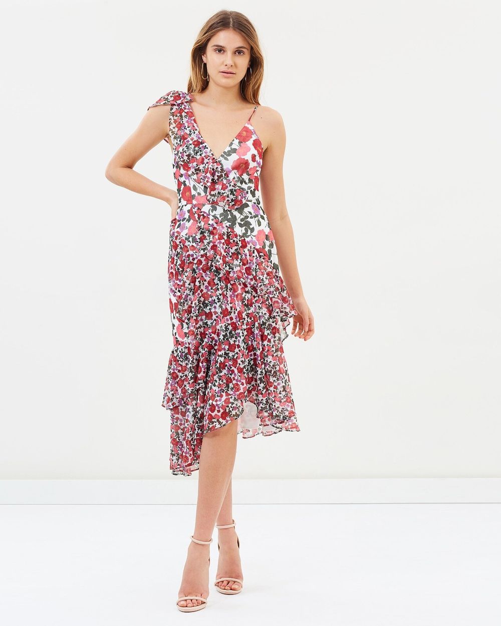Making Waves Dress - Red