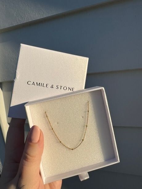 Satellite Ball Chain Necklace