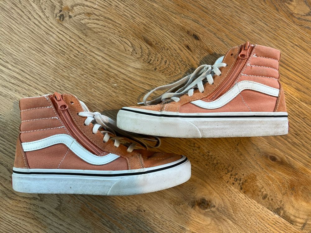 Kids Vans  Hi-top Sneakers - ‘Melon’ colour