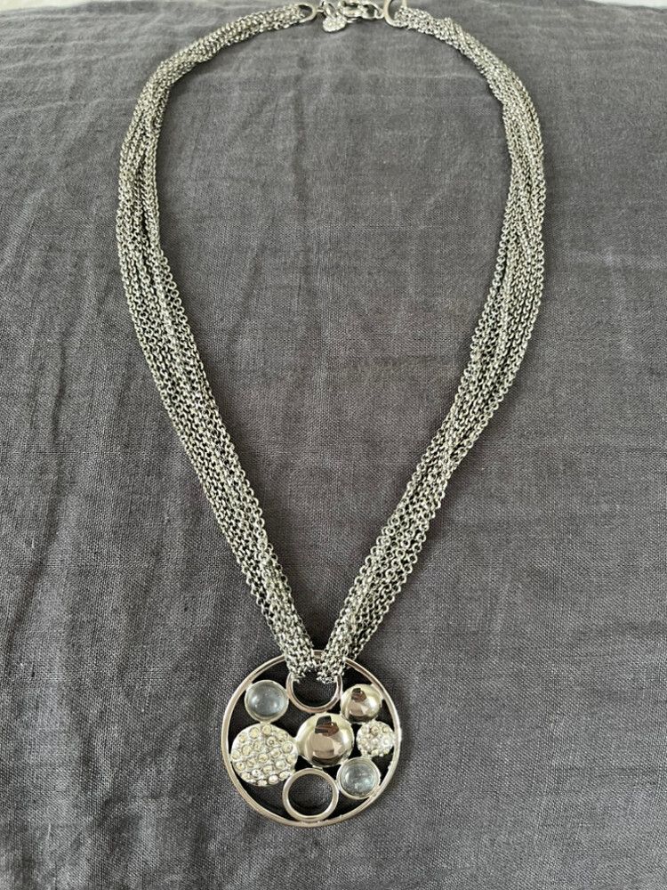 Vintage Dryberg Kern crystal encrusted necklace